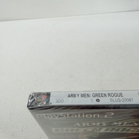 Army Men: Green Rogue PS2 (Brand New Factory Sealed US  Army Men: Green Rogue PS2 (Brand New Factory Sealed US Version) Playstation 2